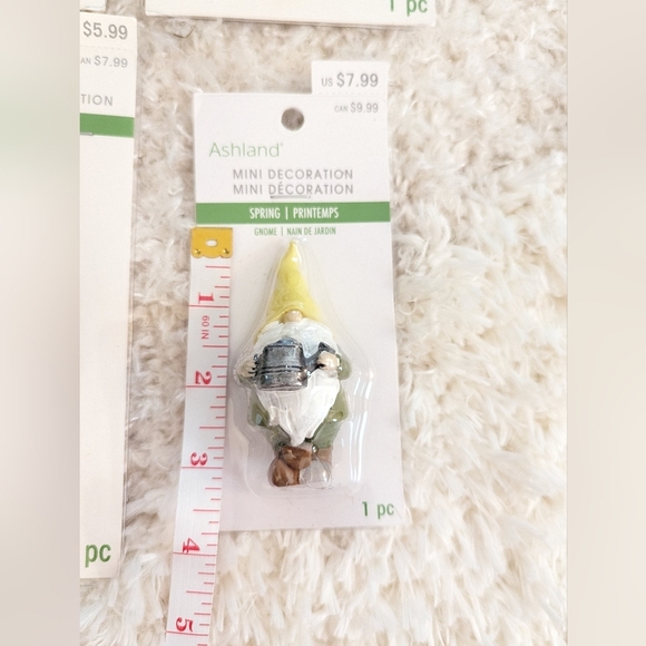 Ashland Mini Spring Decorations Trees and Gnome NWT - Picture 3 of 9